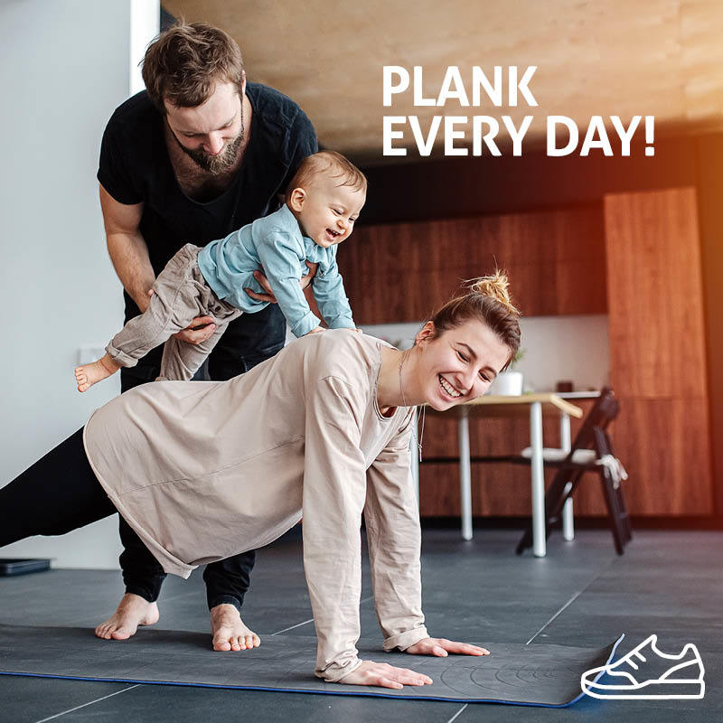 Plank every day!