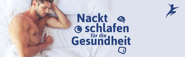 Nackt schlafen für die Gesundheit